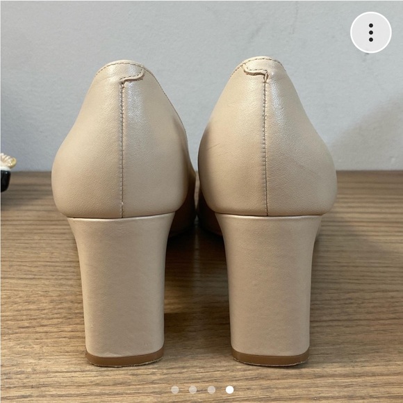 Marc Fisher LTD. Women’s Zala Pointed Toe Pumps in Nude Leather - Picture 8 of 8